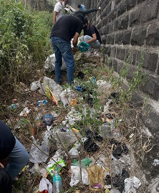 Cities buried in trash